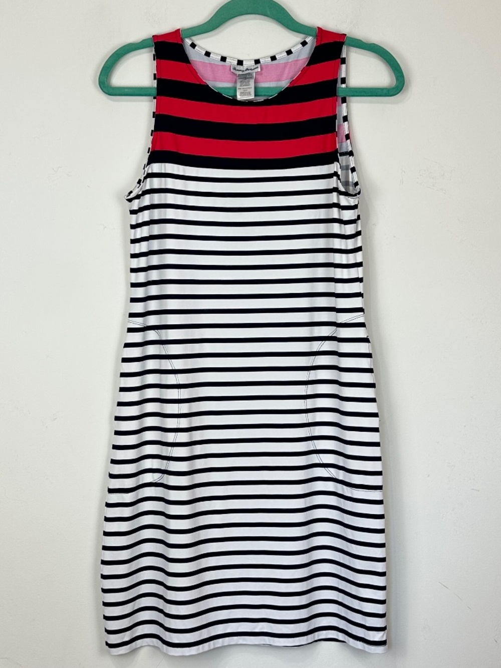 Tommy Bahama Womens Striped Nautical Tank Dress XS Beach Coastal Swim